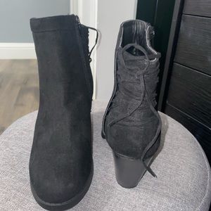 Black booties